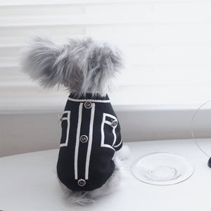 Warm Country Style Small Pet Sweater Clothes