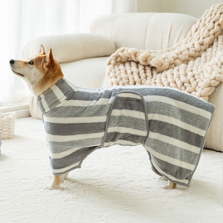 Transform Bath Time with Our Absorbent Soft Microfiber Pet Bath Robe