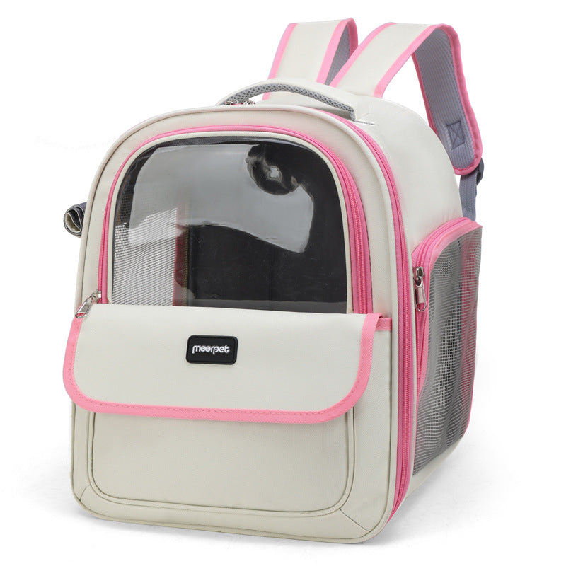 Portable Breathable Pet Shoulder Bag Outdoor Travel Carrier