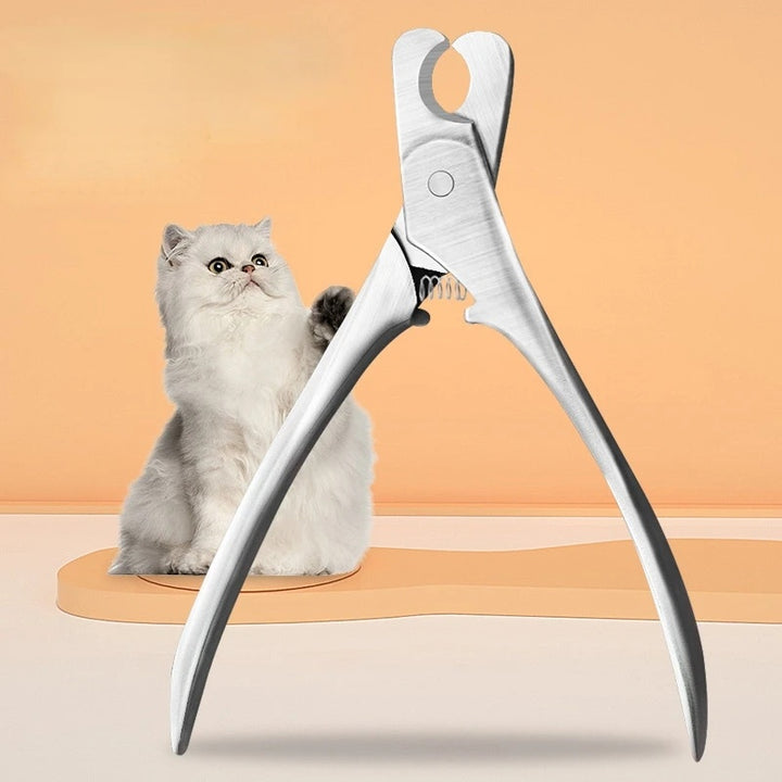 Professional Stainless Steel Safety Pet Nail Clipper Trimmer