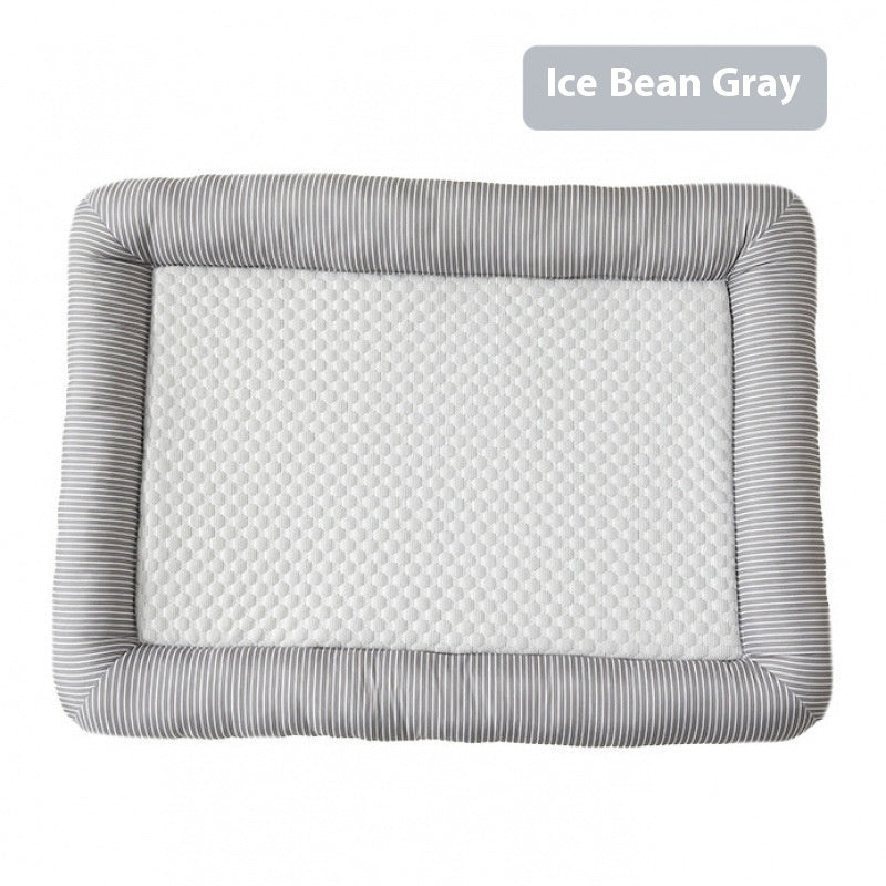 Cooling Ice Silk Summer Pet Sleeping Nest Bed