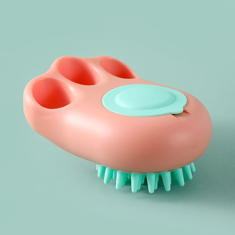 Pet Claw Bath Massage Grooming Cleaning Brush Tool