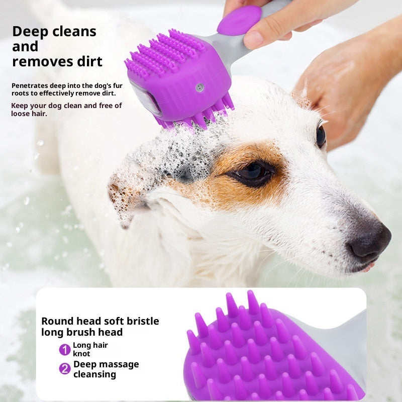 Pet Bath Floating Hair Cleaning Shower Brush
