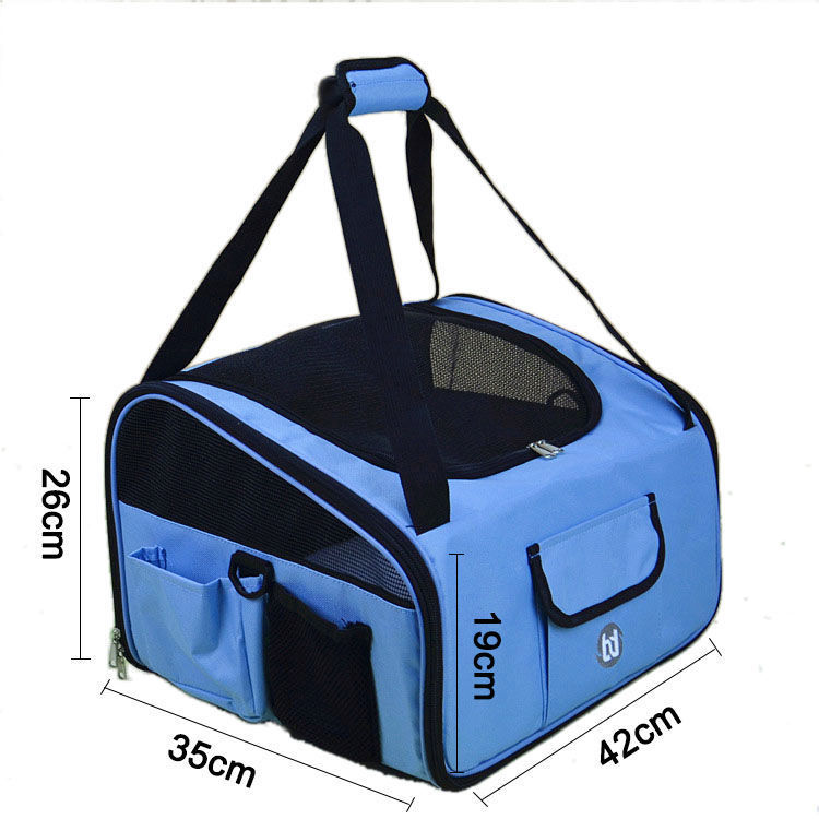 Portable Pet Backpack Diaper Travel Carry Bag