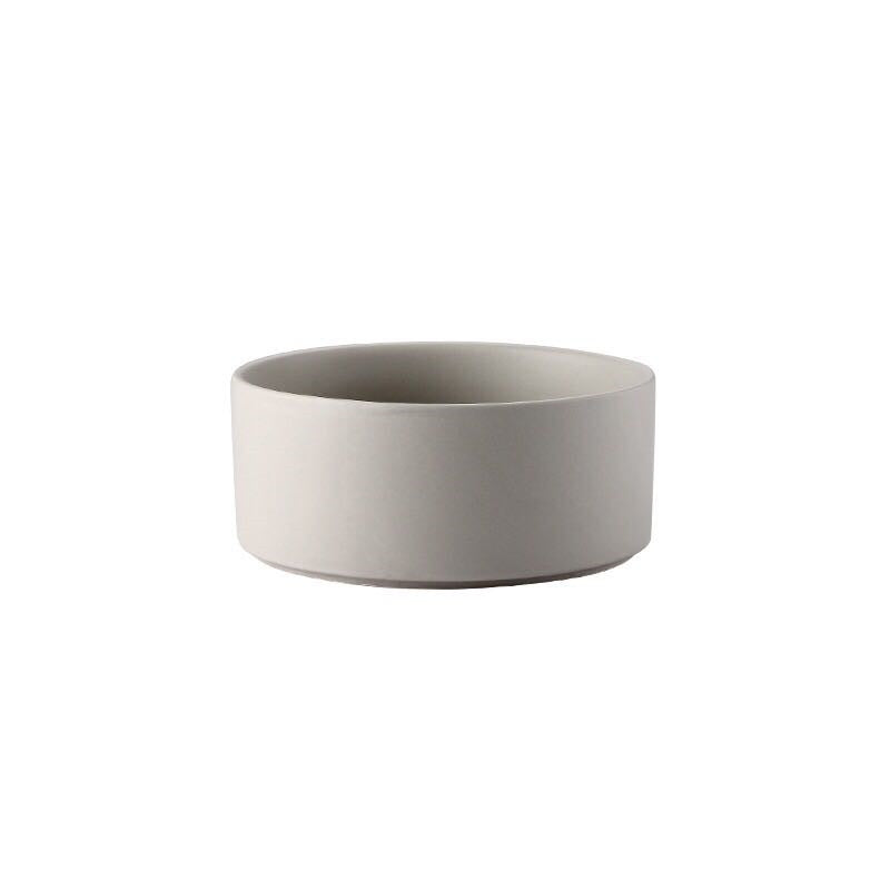 Metal Frame Ceramic Pet Feeding Bowl