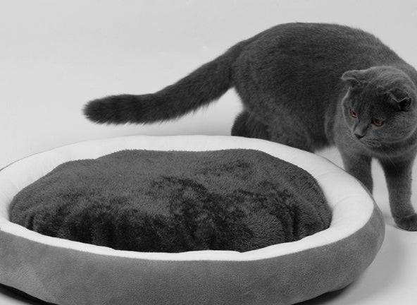 Round Soft Pet Sleeping Nest Cushion