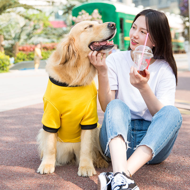 Spring Fleece Medium Large Pet Sweater Clothes