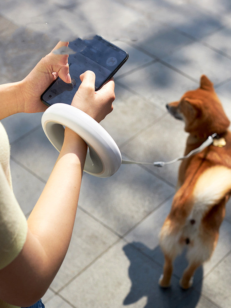 Pet UFO Retractable Adjustable Durable Traction Leash