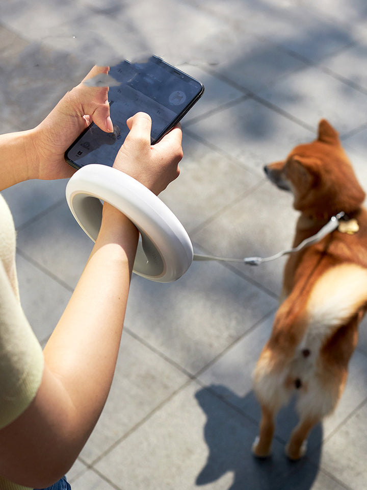 Pet UFO Retractable Adjustable Durable Traction Leash