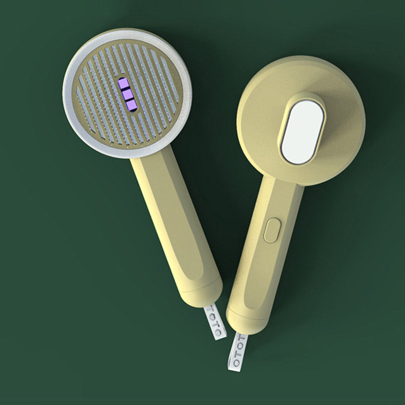 2 In 1 Pet Grooming Comb UVC Hair Detector Brush Tool