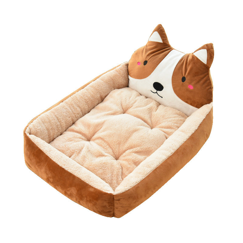 Large Cozy Soft Fleece Pet Sleeping Nest Bed