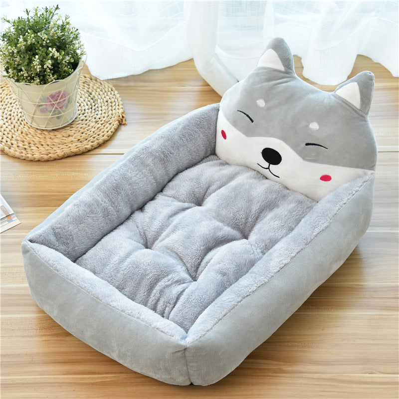Large Cozy Soft Fleece Pet Sleeping Nest Bed