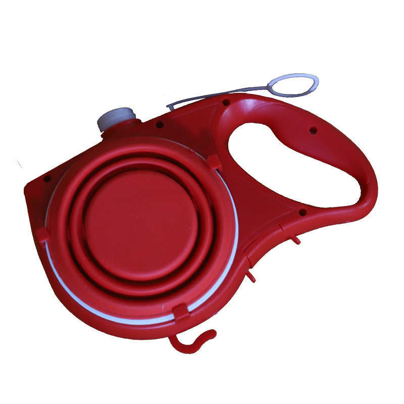Pet Supplies Portable Water Bottle Holder Multifunctional Pet Leash