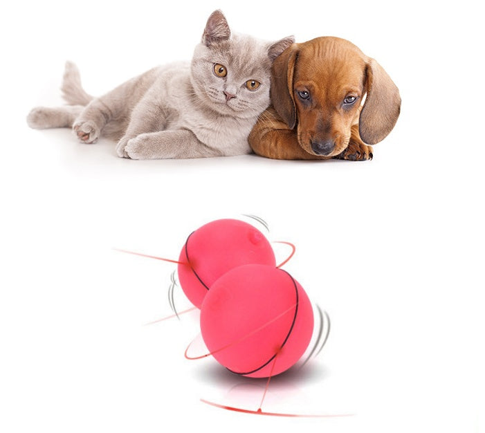 LED Laser Electronic Rolling Pet Interactive Ball Toy