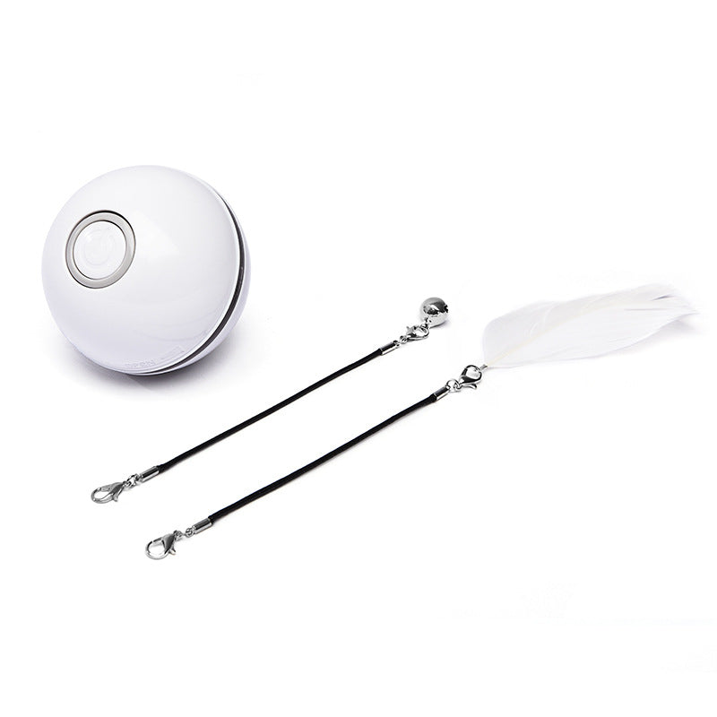 LED Laser Electronic Rolling Pet Interactive Ball Toy