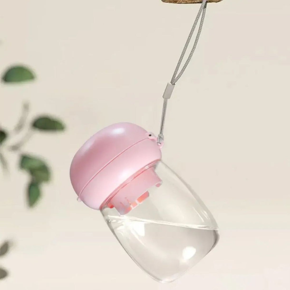 Portable Pet Water Bottle Travel Feeding Bowl High Temperature Resistant