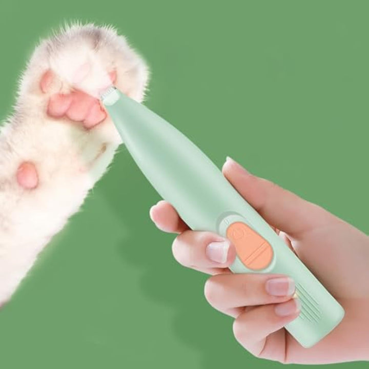 Rechargeable Ergonomic Paw Hair Grooming Trimmer Tool