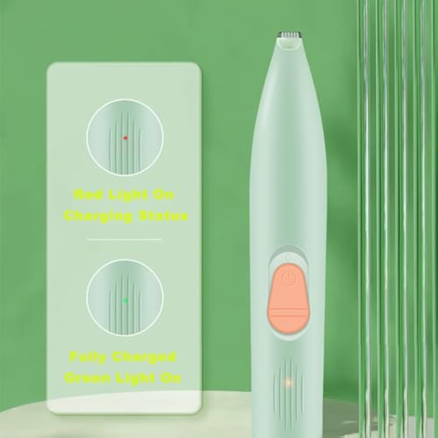 Rechargeable Ergonomic Paw Hair Grooming Trimmer Tool