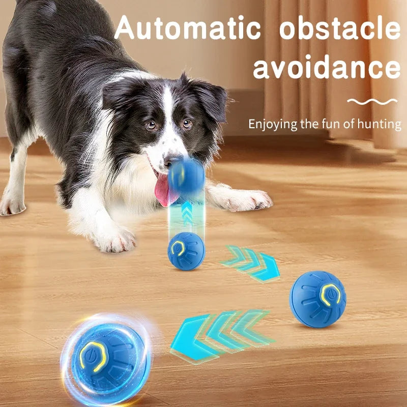 Smart Electronic Interactive Pet Ball USB Automatic Bouncing Toy