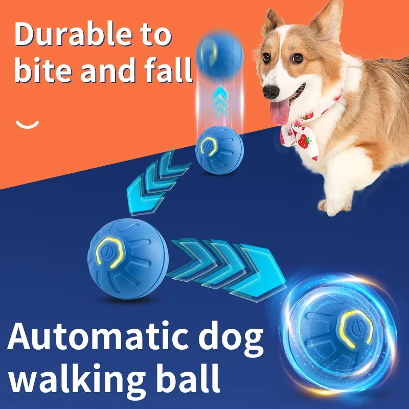Smart Electronic Interactive Pet Ball USB Automatic Bouncing Toy