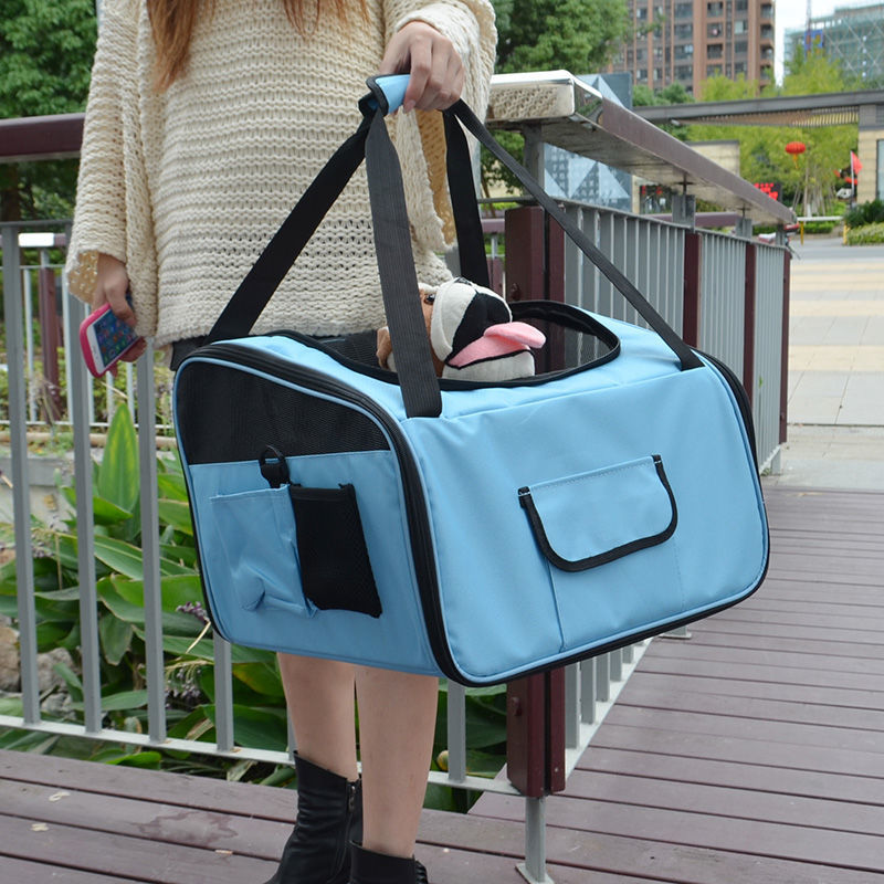 Portable Pet Backpack Diaper Travel Carry Bag