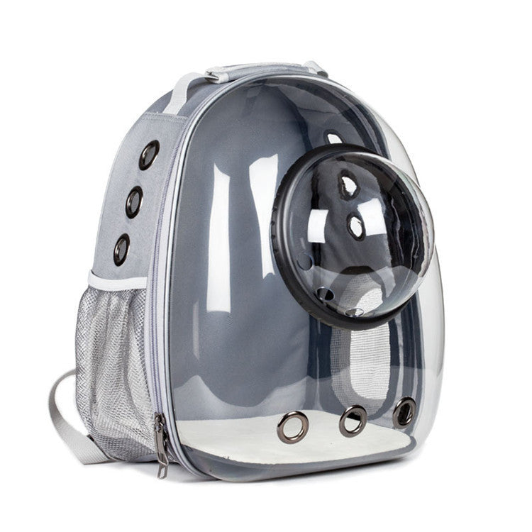 Transparent Skylight Breathable Pet Backpack Large Capacity Travel Bag