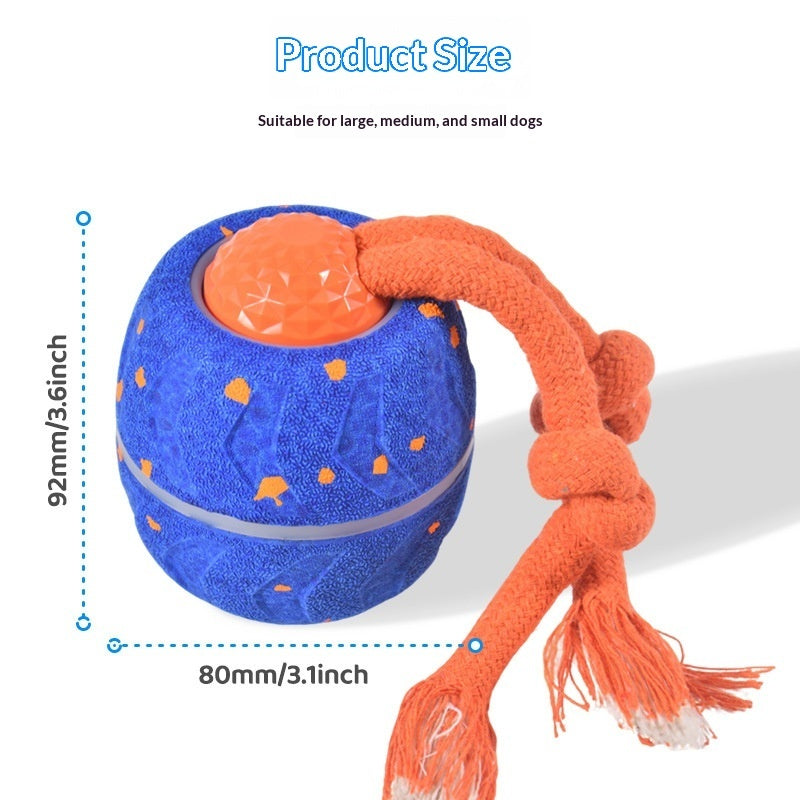 Electric Smart Rolling Sound Playing Spinning Pet Toy Ball