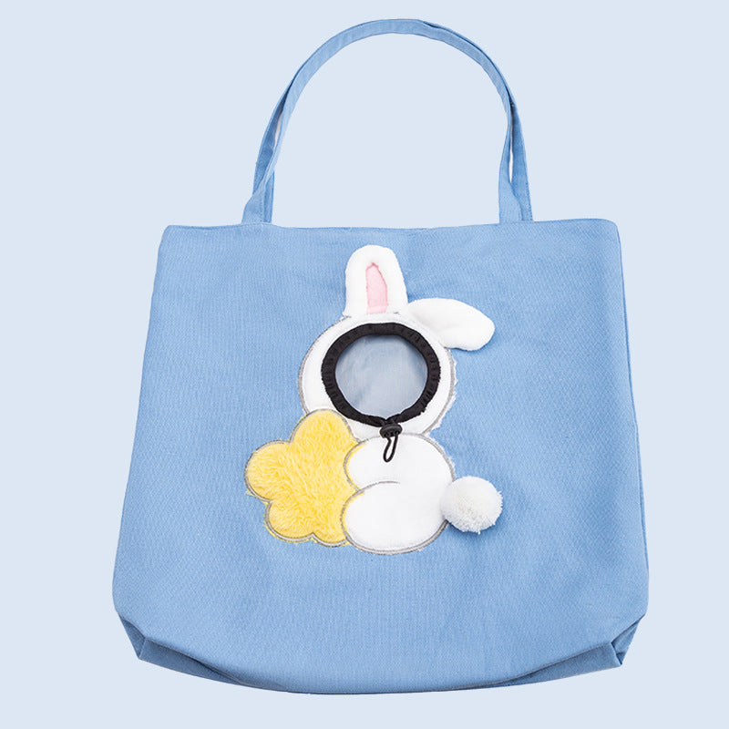 Animal Shape Pet Diaper Backpack Portable Off Shoulder Travel Bag