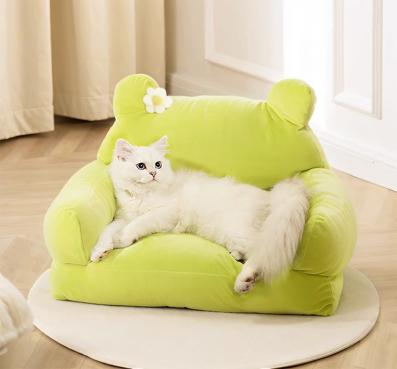 Large Fabric Pet Sleeping Nest Bed