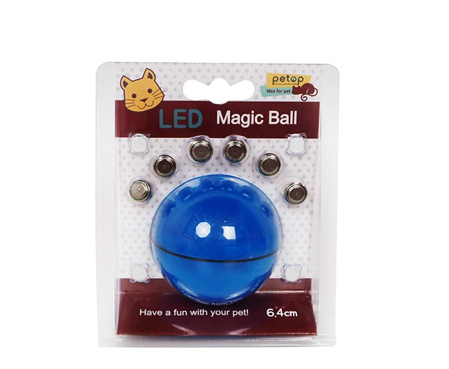 LED Laser Electronic Rolling Pet Interactive Ball Toy