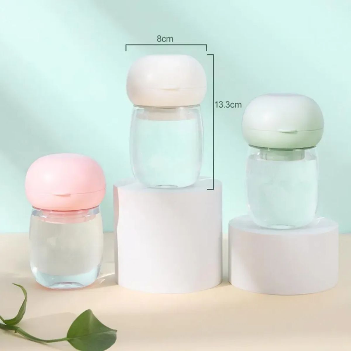 Portable Pet Water Bottle Travel Feeding Bowl High Temperature Resistant