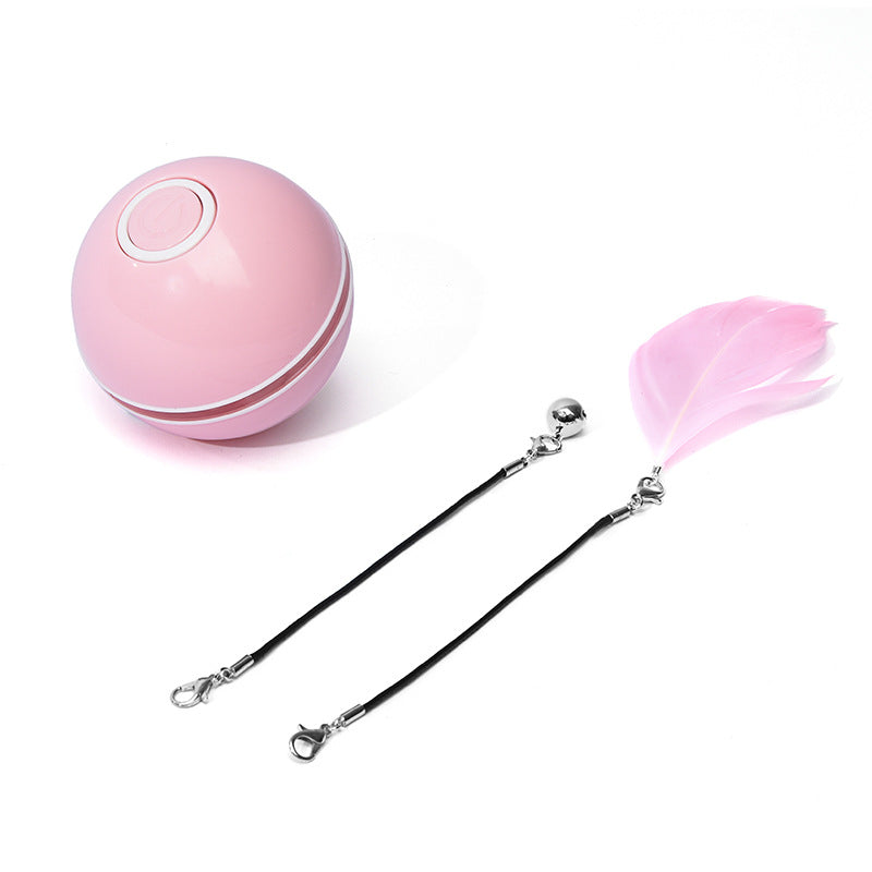 LED Laser Electronic Rolling Pet Interactive Ball Toy