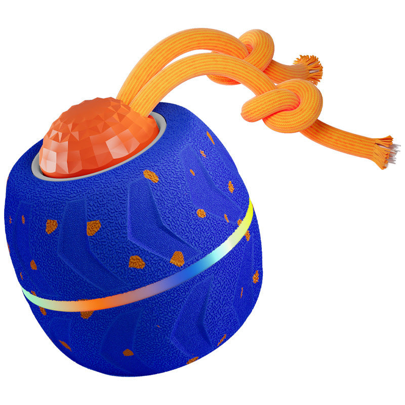 Electric Smart Rolling Sound Playing Spinning Pet Toy Ball