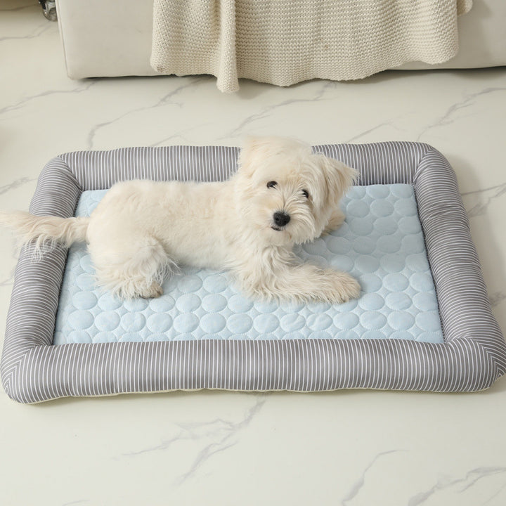 Cooling Ice Silk Summer Pet Sleeping Nest Bed
