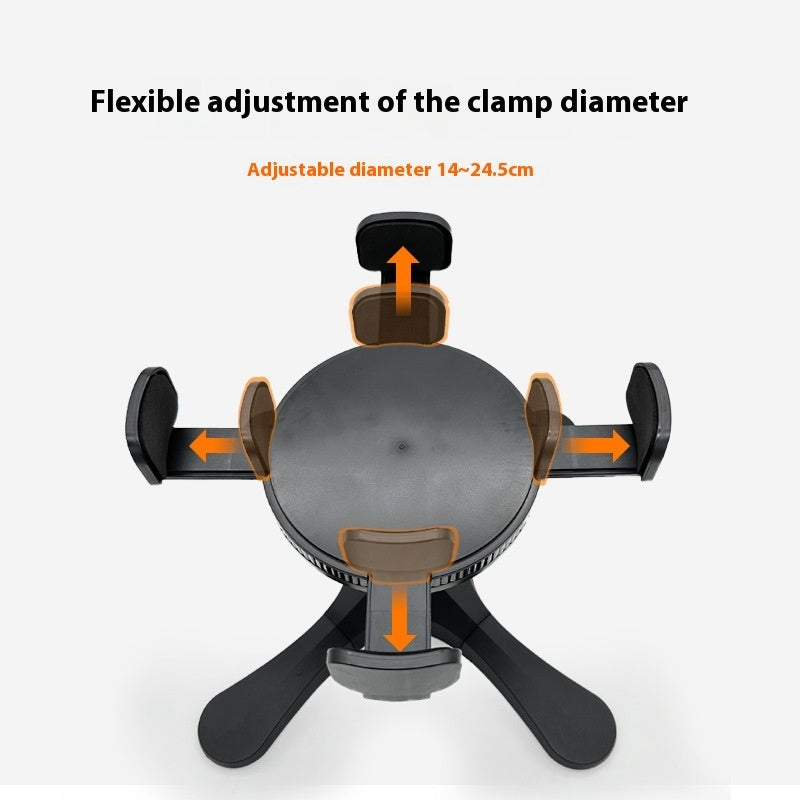 Adjustable Height Anti Tumble Pet Bowl Stand Bracket