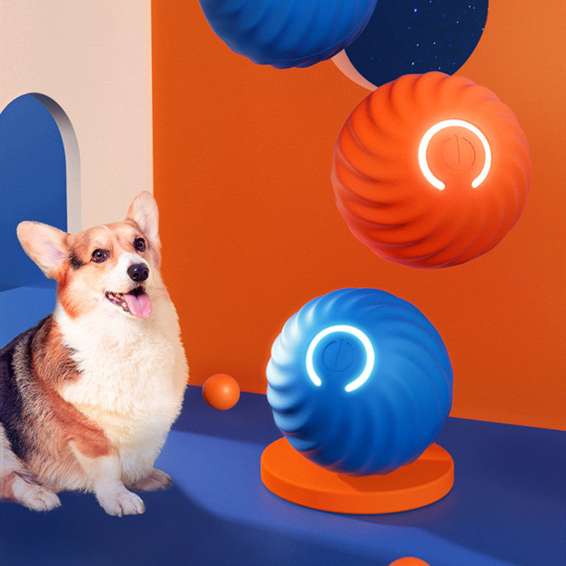 Durable Rubber Bite Resistant Chew Training Pet Toy Ball