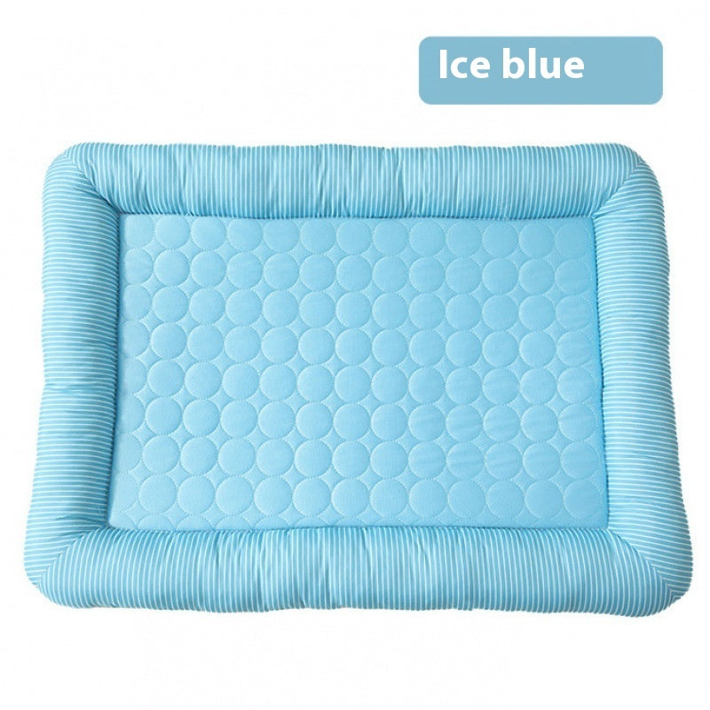 Cooling Ice Silk Summer Pet Sleeping Nest Bed