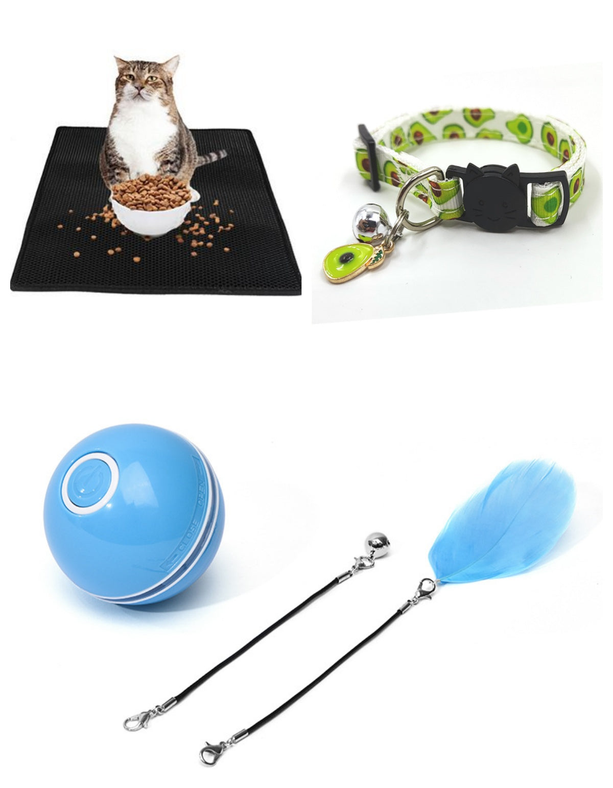 LED Laser Electronic Rolling Pet Interactive Ball Toy