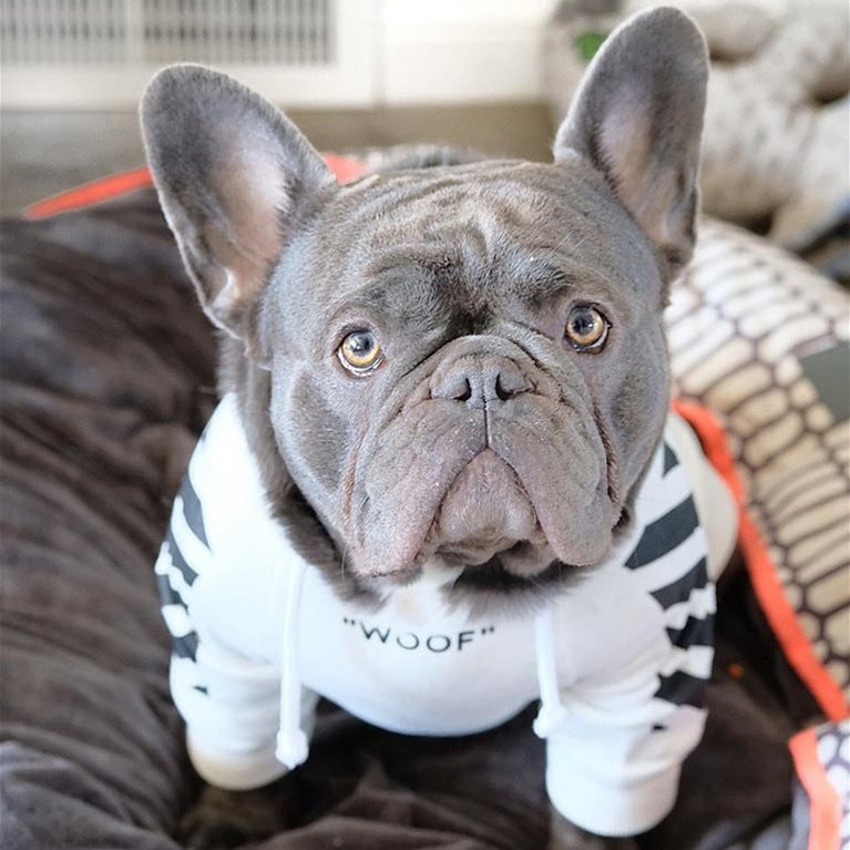 Three Stripe Sports Fashion Pet Sweater Clothes