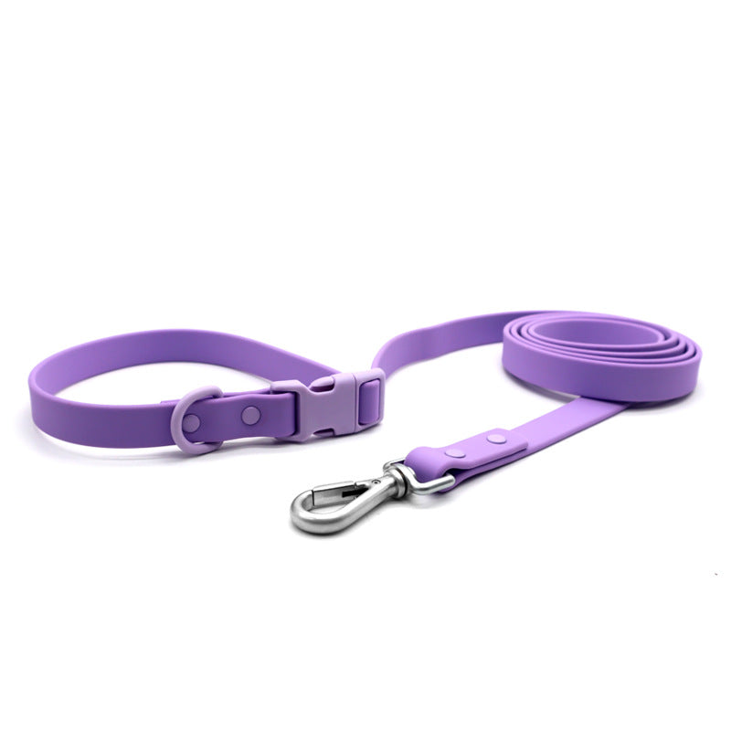 New Pet PVC Waterproof Multifunctional Traction Rope Leash