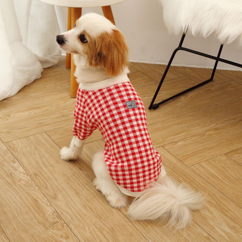 High Collar Windproof Warm Pet Sweater Fashion Clothing Outdoor Wear