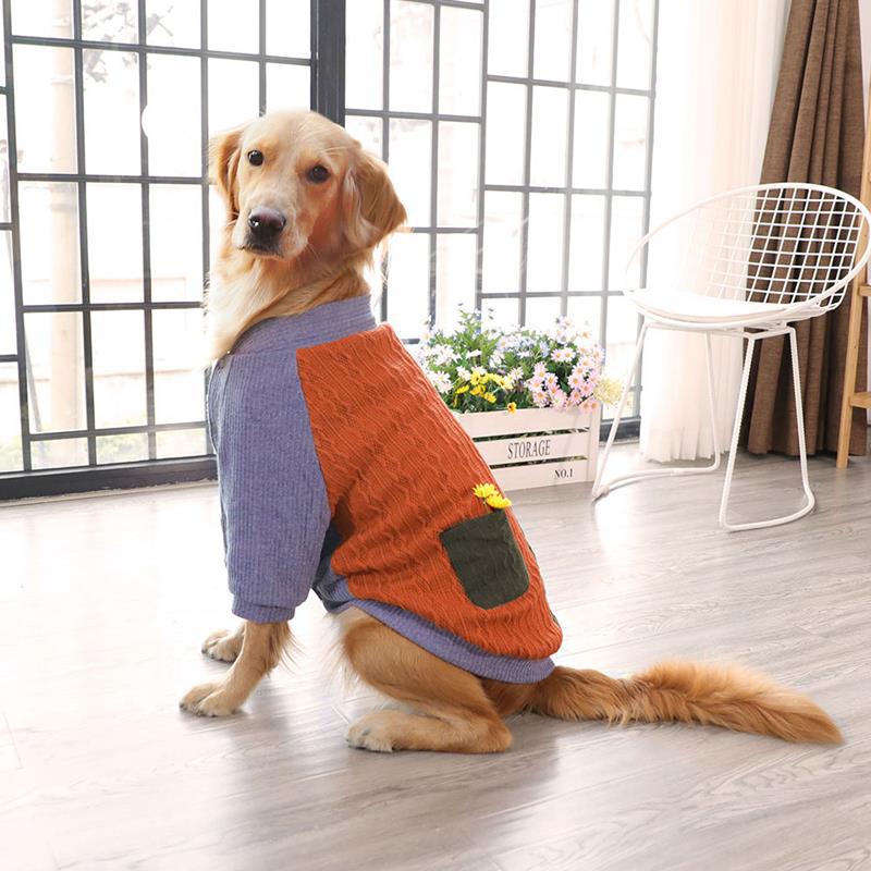 Winter Thickened Large Pet Sweater Clothes