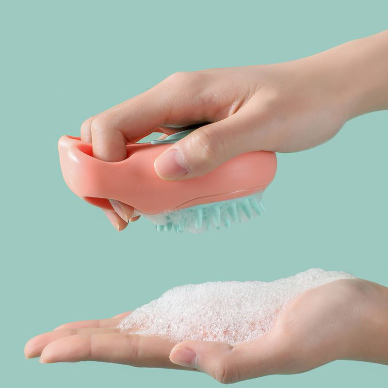 Pet Claw Bath Massage Grooming Cleaning Brush Tool