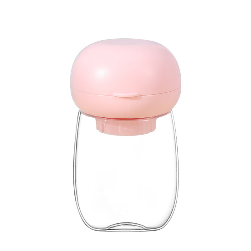 Portable Pet Water Bottle Travel Feeding Bowl High Temperature Resistant