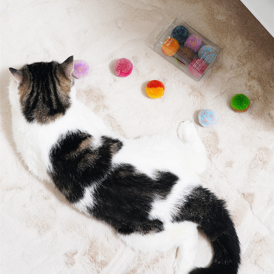 Quiet Pet Hair Ball Interactive Toy