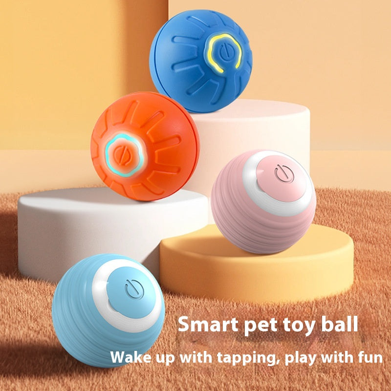 Smart Electronic Interactive Pet Ball USB Automatic Bouncing Toy