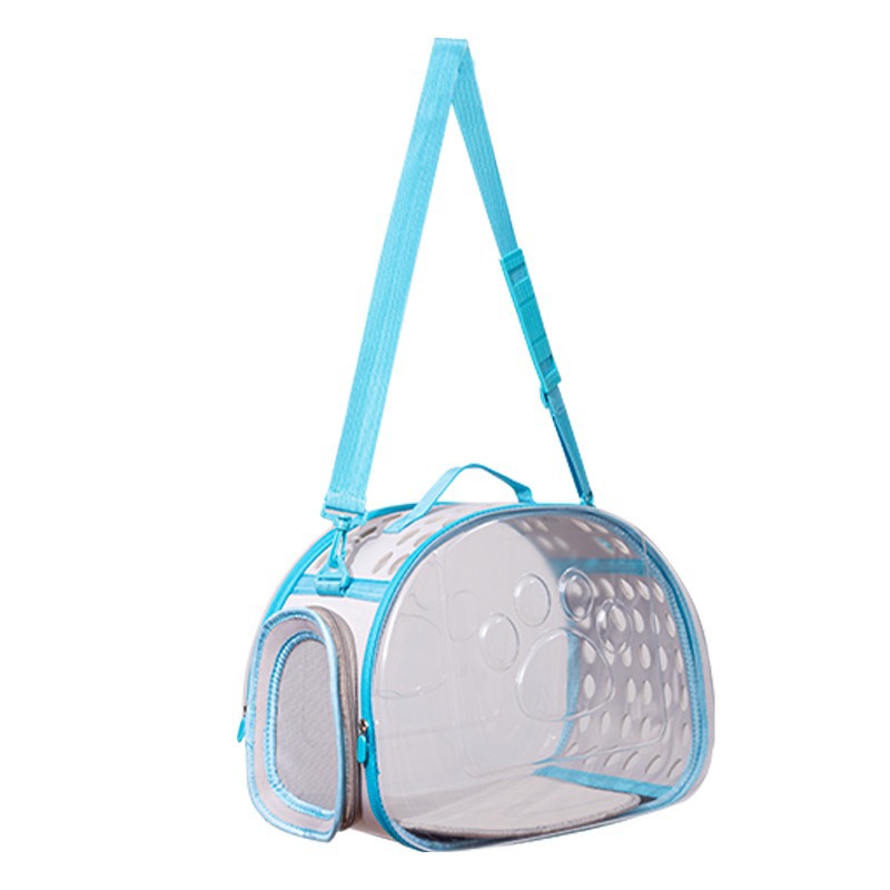 Portable Transparent Pet Space Capsule Backpack Travel Carrier Bag
