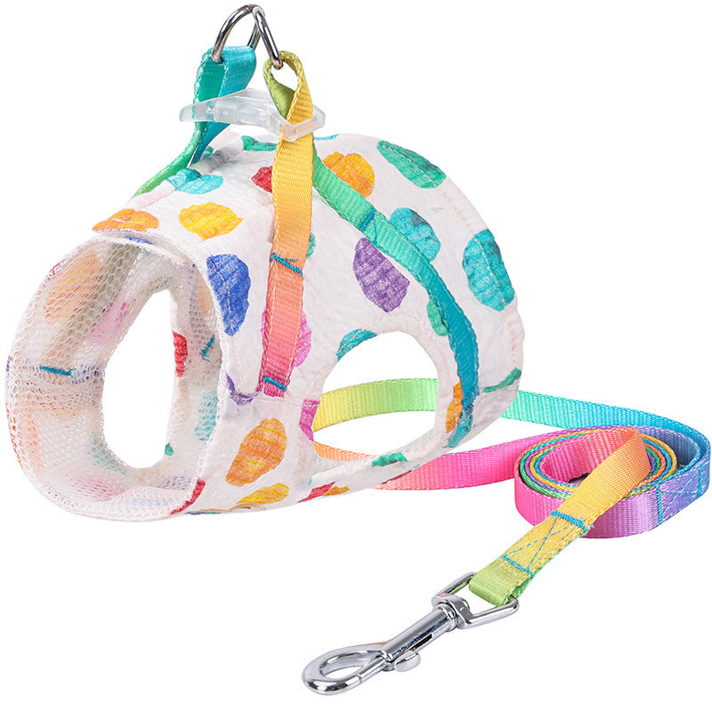 Pet Chest Harness Leash For Small Medium Pets
