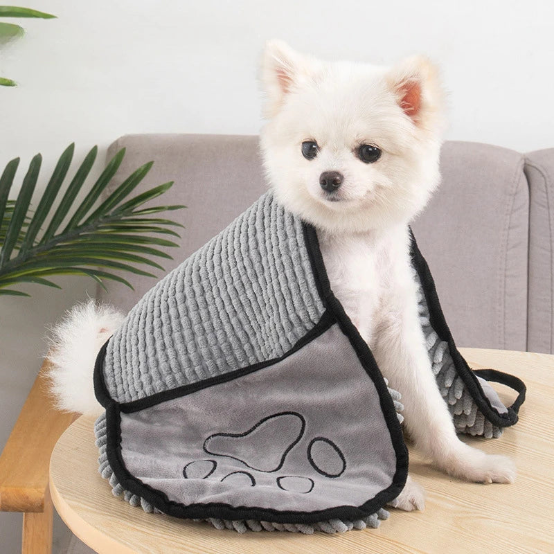 Ultra Absorbent Microfiber Quick Dry Hand Pocket Pet Towel