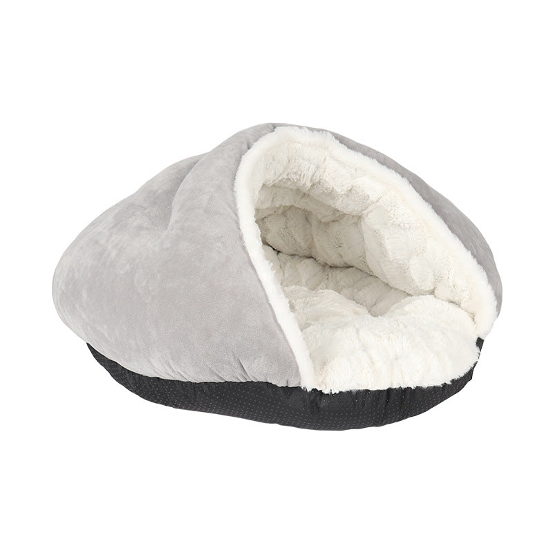 Semi Closed Slipper Style Pet Sleeping Nest